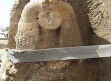 Queen Tiye Statue Discovered in Luxor. Image: Egypt's Ministry of Antiquities