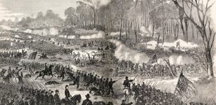 Battle of Champion Hill (Baker's Creek), May 16, 1863, artist's impression