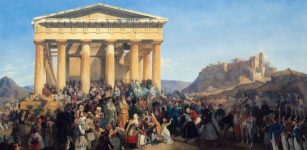 "The Entry of King Otto in Athens" by Peter von Hess,