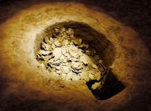 Pit of oracle bones in Anyang, China. Image credit: Wikipedia