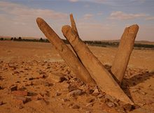 Al-Rajajil, sometimes referred to as the Standing Men, or Standing Stones are more than 6,000 years old.