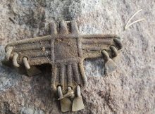 A unique Iron Age three-headed eagle found in Finland.