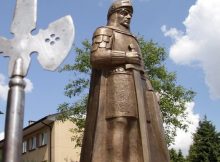 Monument of Zawisza Czarny at Garbow, Poland