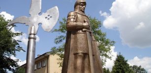 Monument of Zawisza Czarny at Garbow, Poland