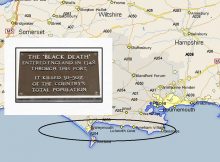 Black Death Map