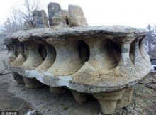 Is This Giant Oddly Shaped Rock Discovered In China An Ancient Man-Made Construction Or Natural Formation?