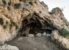 One of grottoes investigated by archaeologists. Image: Dariusz Piasecki/