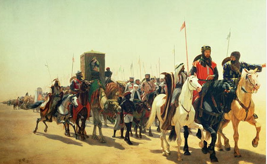 Richard, the Lion Heart, On His Way To Jerusalem