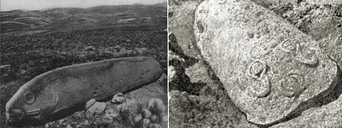 Vishap stones in Armenia