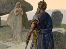 “Odin and the Prophetess” by Emil Doepler (1910)