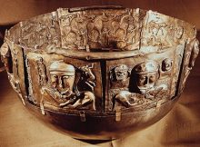Gundestrup Cauldron: Great Gilded Silver Vessel Decorated With Scenes Derived From Celtic Mythology