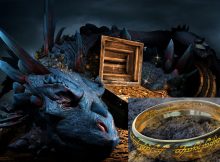 Cursed Dwarf Fafnir Turned Into A Fearsome Norse Dragon And Guarded The Stolen Magical Ring Andvaranaut