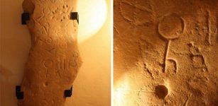 Mysterious Undeciphered Carvings And Script On Stela Of Montoro