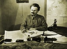 Russian revolutionary Leon Trotsky