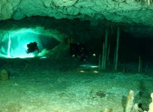 Chan Hol cave near Tulúm on the Yucatán peninsula