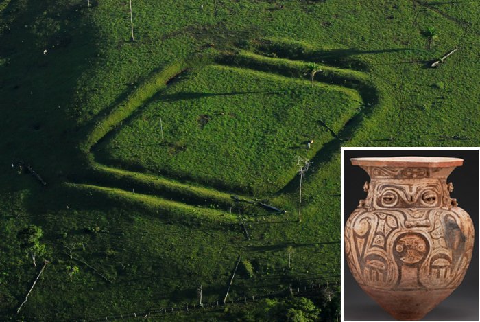 Were Mysterious Ancient Man-Made Earthworks In The Amazon Forest Ritual ...