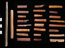 Ancient gambling artifacts discovered ina cave in Utah.