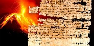 A papyrus text from ancient Egypt describes a famine, which scientists now believe was caused by volcano-induced climate change. (University of Warsaw and Yale University)