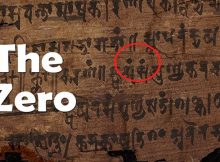 The zero is found as a dot on The Bakhshali Manuscript