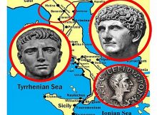 The Second Triumvirate was legally established for reestablishing the public welfare] in 43 BC for five years; it was renewed in 37 BC The members were Octavian (Augustus), Marc Antony, and Marcus Aemilius Lepidus (d.13 BC).