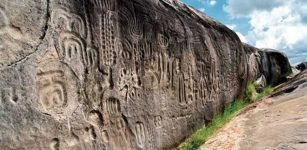 The symbols of the monumental Stone of Inga. Credits: Gabriele D’Annunzio Baraldi