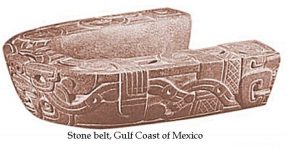 Millennia Old Ceremonial Belt Stone And Maya Pok-A-Tok Ball Game