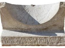 Rare 2,000-Year-Old Intact Sundial With Inscription Discovered In Italy