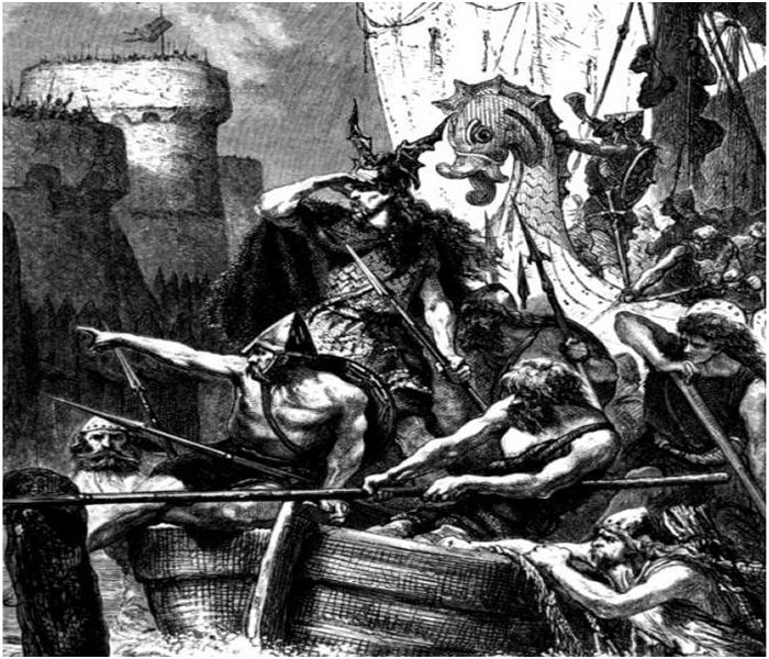 Siege of Paris, 885-886. Image via wikipedia