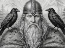 Huginn and Muninn: Powerful Ravens Of Odin, Supreme God In Asgard In Norse Mythology