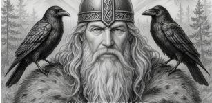 Huginn and Muninn: Powerful Ravens Of Odin, Supreme God In Asgard In Norse Mythology
