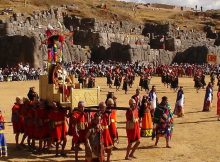 Inti Raymi (Festival of the Sun) at Sacsayhuaman,Cusco