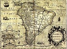 Mercator map 1569