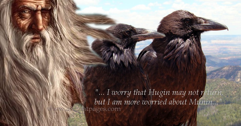 milaeryn — Odin and Huginn