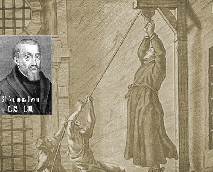 Nicholas Owen Little John Who Paid Highest Price For His Ingenious, Camouflaged Places To Hide