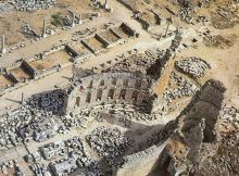 Ruins of the ancienty city Perge. AA Photos