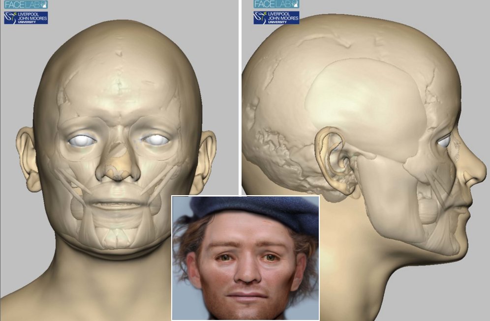 scottish faces oldier reconstruction