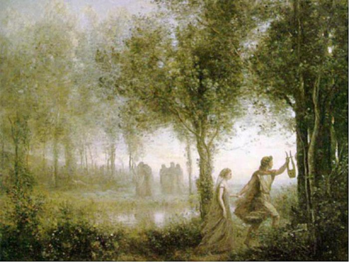 Descent Of Orpheus To Underworld Ruled By Hades