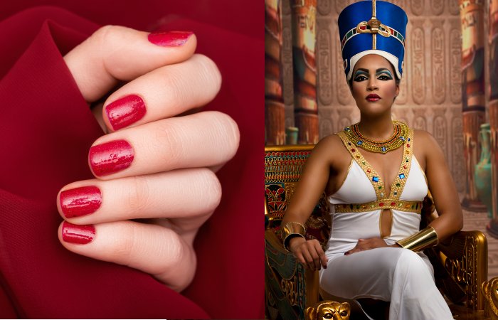 Nail Polish Was Used In 3,000 B.C. - Color Of Fingernails Indicated Social Status In Ancient China And Egypt