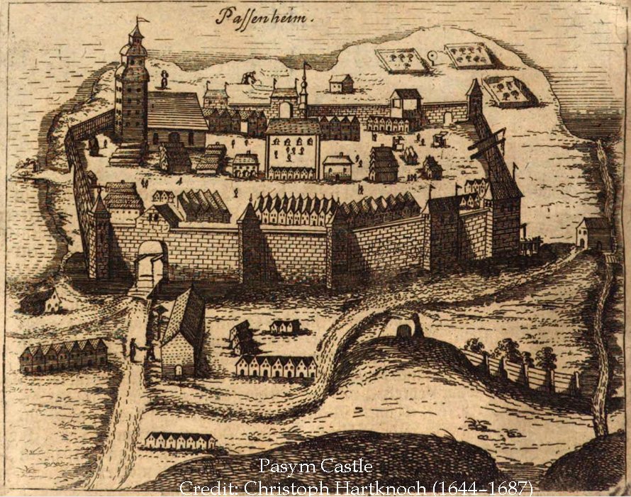 Pasym Castle, Poland