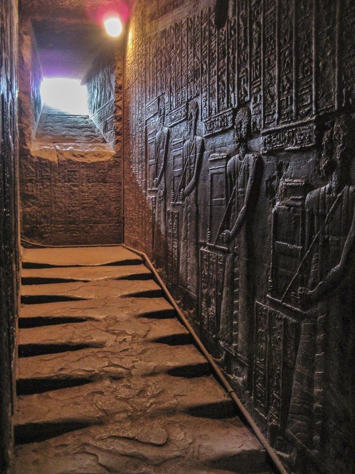 What Happened To The Staircase In The Temple Of The Goddess Hathor