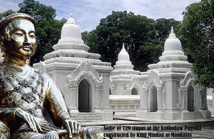Kuthodaw Pagoda – 'The World's Largest Book' Carved In 729 Marble Slabs