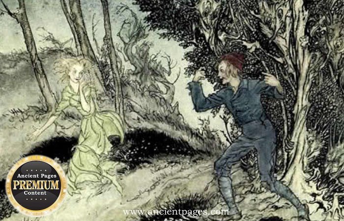 Skogsrå (Huldra): Seductive Female Creature Living In Forests Or Mountains In Norse Beliefs