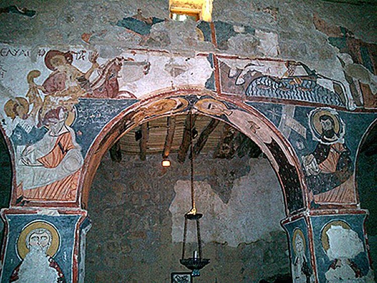 Deir Mar Musa; interior | 11th -13th century |Damascus | Photographer: James J. O’Donnell