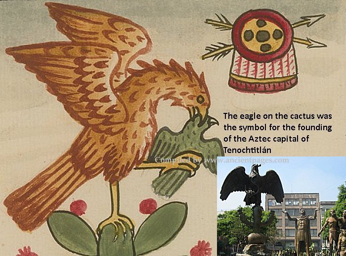 Eagle Aztec Symbol