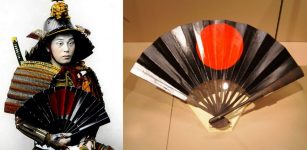 Innocent-Looking Japanese War Fan - Surprise Weapon Used By The Samurai And Female Ninja