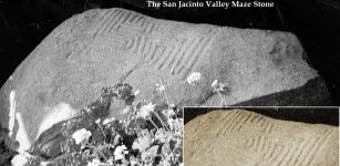 About 3 miles north of the Hemet Maze Stone, there was found the San Jacinto Maze Stone, which was later moved to the Soboba Indian Reservation. Thousands of years ago, the descendants of the Soboba people are those who have lived on and occupied the land. Photo credits: Visit San Jacinto Valley
