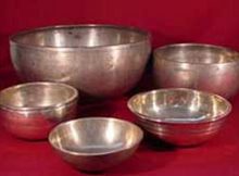 Antique Singing Bowls - Image credit: Wikipedia