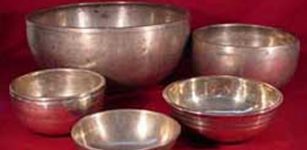 Antique Singing Bowls - Image credit: Wikipedia