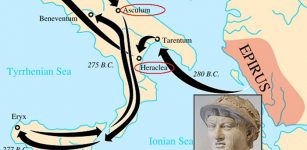 Pyrrhus victory at the battles of Heraclea in 280 BC and Asculum in 279 BC