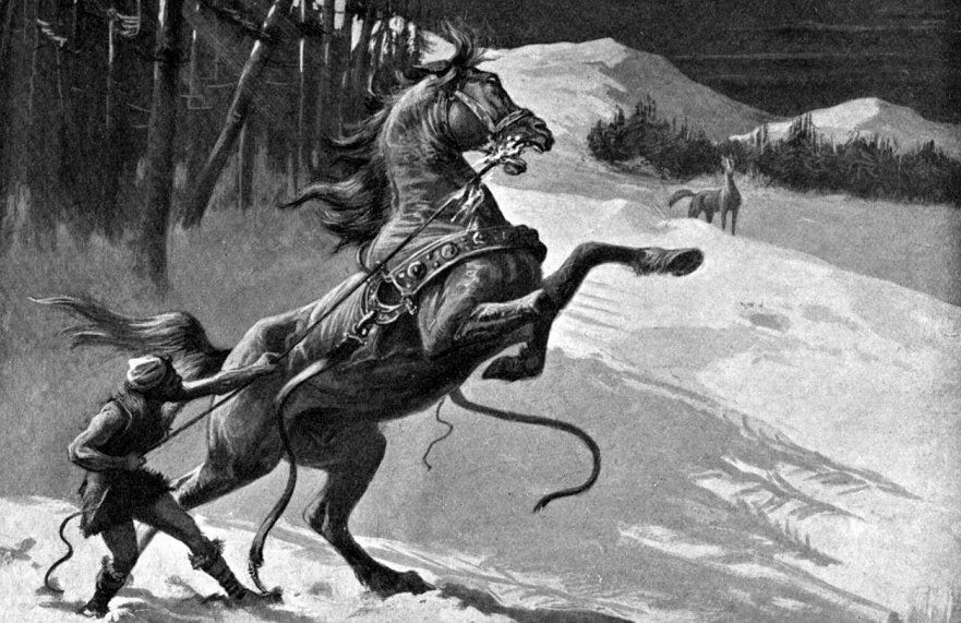 Asgard Walls Built By Giant Master Mason And Birth Of Magical Horse Sleipnir